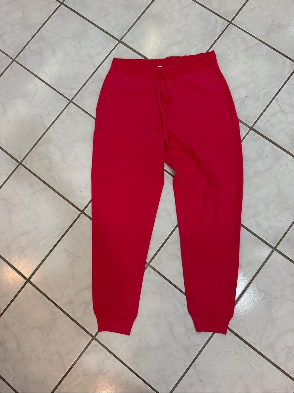 Hot Pink Mandala Jogger Scrubs